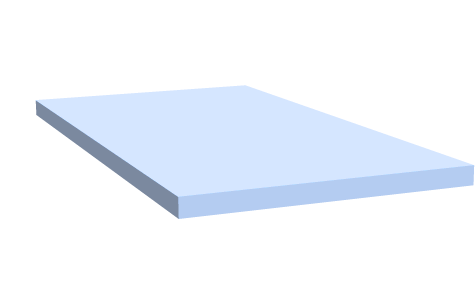 Grafik Alu Gussplatte feingefrst