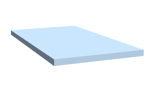 Grafik Aluminium Gussplatte feinstgefrst