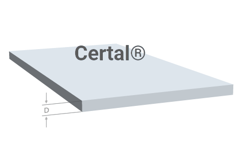Certal 7022 Walzplatte hochf.