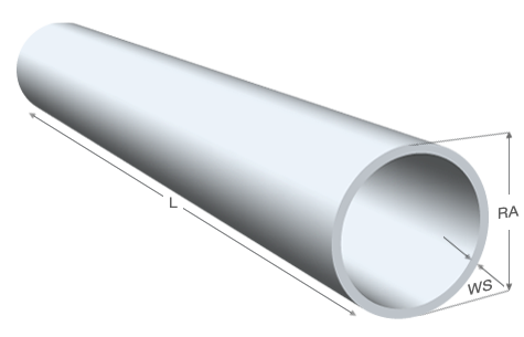 Edelstahlrohr, EN ISO 1127 1.4301 nahtlos