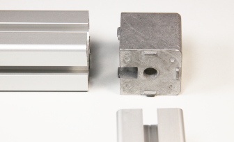Konstruktionsprofile / Zubehr Aluminium blank