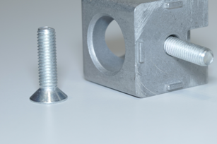 Konstruktionsprofile / Zubehr Aluminium blank