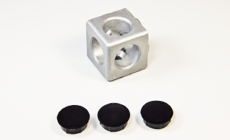 Konstruktionsprofile / Zubehr Aluminium blank