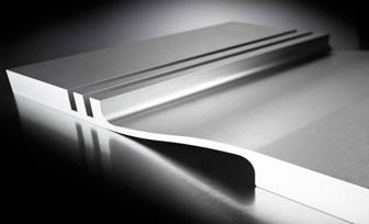 Aluminiumplatte UNIDAL gefrst