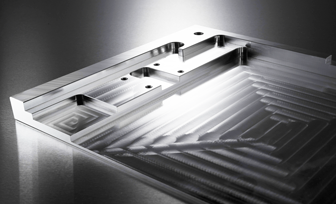 Aluminiumplatte UNIDAL gefrst