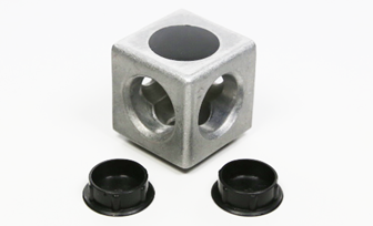 Konstruktionsprofile / Zubehr Aluminium blank