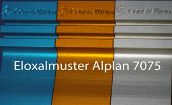 Aluminiumplatte 7075 gefrst