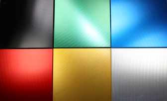 Aluminiumgussplatte ELOXAL + gefrst