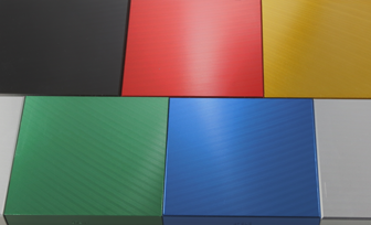Aluminiumgussplatte ELOXAL + gefrst
