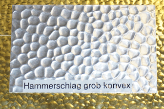 Aluminiumdessinblech Aluminium gehämmert