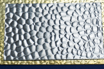 Aluminiumdessinblech Aluminium gehmmert