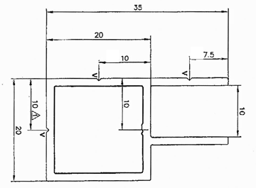 Konstruktionsprofile / Zubehr 6060 blank