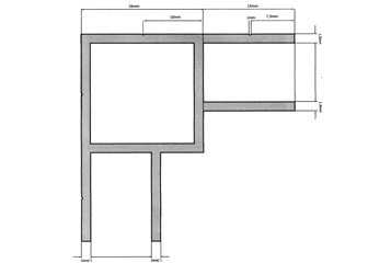 Konstruktionsprofile / Zubehör 6060 blank