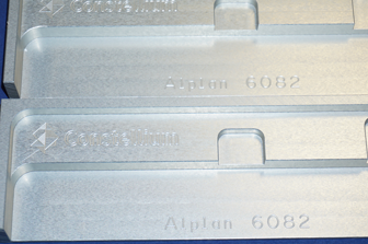 Aluminiumplatte 6082 gefrst