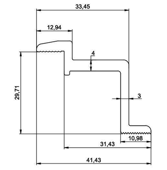 Solarprofile und Komponenten Aluminium blank