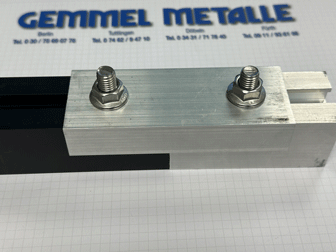 Solarprofile und Komponenten Aluminium blank