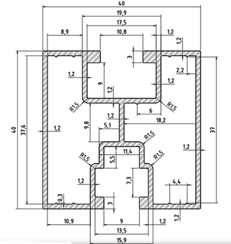 Solarprofile und Komponenten Aluminium blank