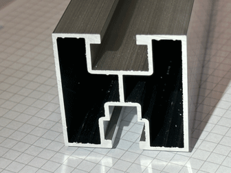 Solarprofile und Komponenten Aluminium blank