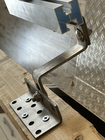 Solarprofile und Komponenten Aluminium blank