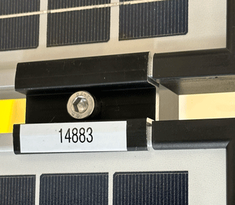 Solarprofile und Komponenten Aluminium schwarz