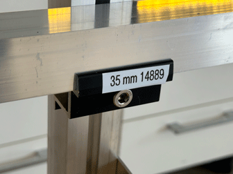Solarprofile und Komponenten Aluminium schwarz