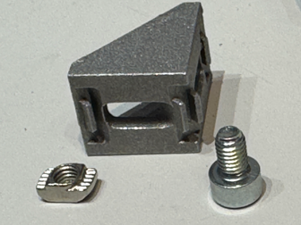 Konstruktionsprofile / Zubehr Aluminium natur