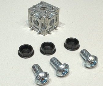Konstruktionsprofile / Zubehr Aluminium blank