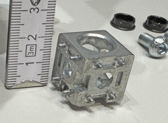 Konstruktionsprofile / Zubehr Aluminium blank