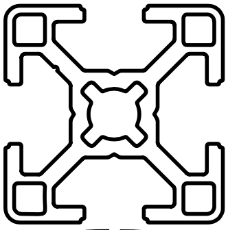 Konstruktionsprofile / Zubehr Aluminium E6/EV1