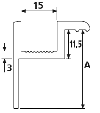 Solarprofile und Komponenten Aluminium blank