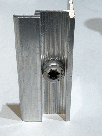 Solarprofile und Komponenten Aluminium blank