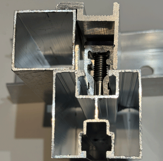 Solarprofile und Komponenten Aluminium blank