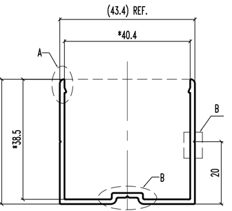 Solarprofile und Komponenten Aluminium blank