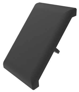 Konstruktionsprofile / Zubehr Kunststoff schwarz