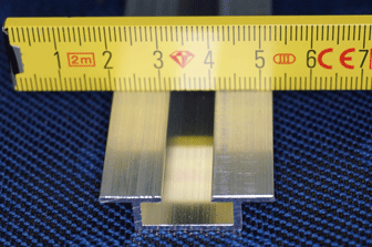 Aluminiumsonderprofil Aluminium T66