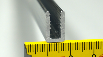 Aluminiumspezialprofil fr ALUCOBOND Aluminium gepresst