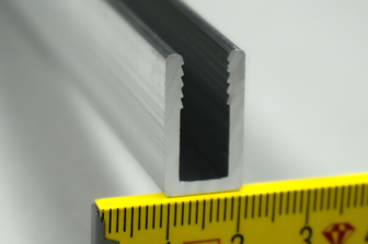 Aluminiumspezialprofil fr ALUCOBOND Aluminium gepresst