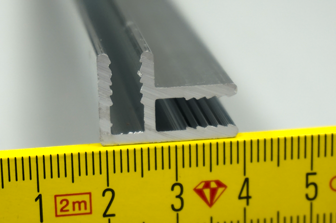 Aluminiumspezialprofil fr ALUCOBOND Aluminium gepresst