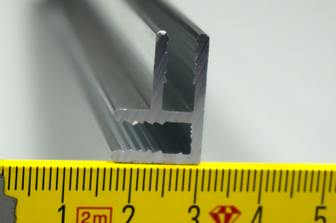 Aluminiumspezialprofil fr ALUCOBOND Aluminium gepresst