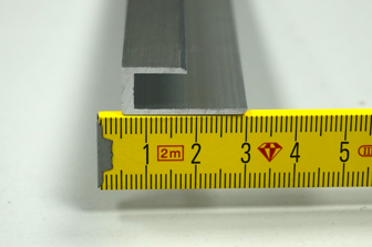 Aluminiumsonderprofil Aluminium T66