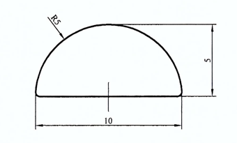 Aluminiumsonderprofil Aluminium T66