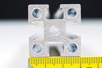 Konstruktionsprofile / Zubehr Aluminium blank