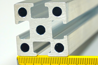 Konstruktionsprofile / Zubehr Aluminium blank