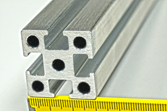 Konstruktionsprofile / Zubehr Aluminium blank