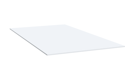 Grafik Weiblech, Stahlblech verzinnt